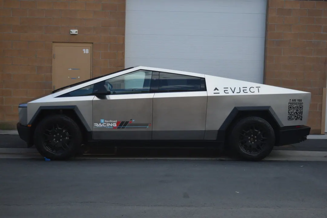 2024 Tesla Cybertruck after an exterior detail